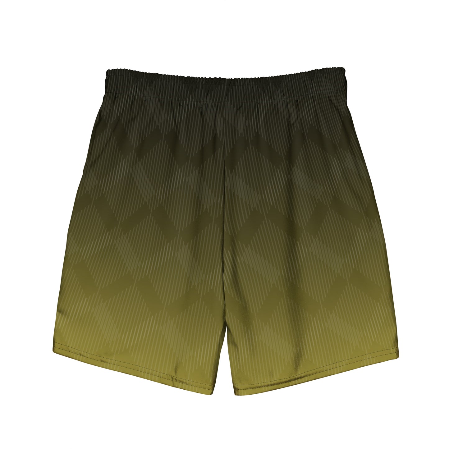 Men's swim trunks | Military Green Stripes ArcZeal Designs