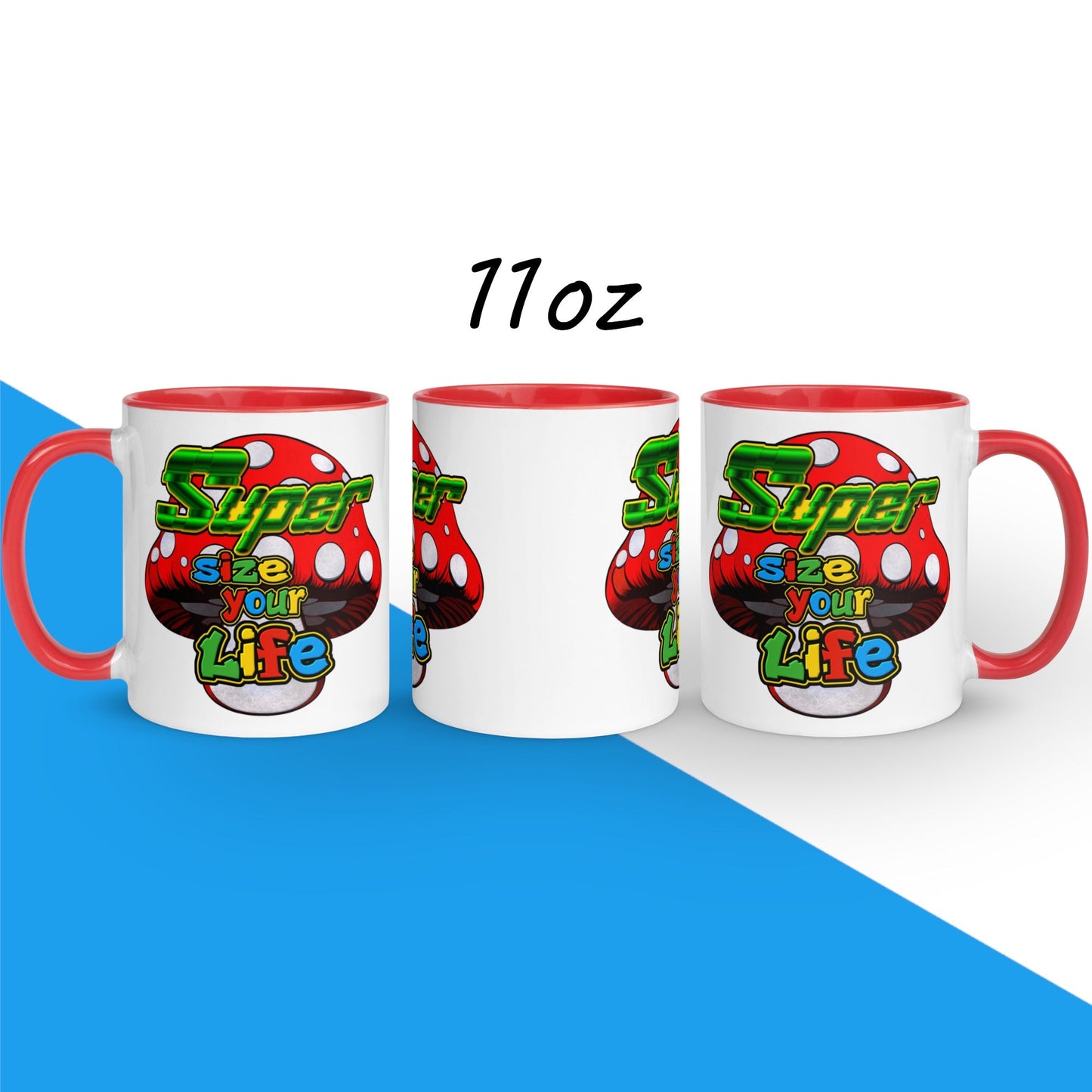Coffee Mug Gaming Inspired Mushroom Cup ArcZeal Designs