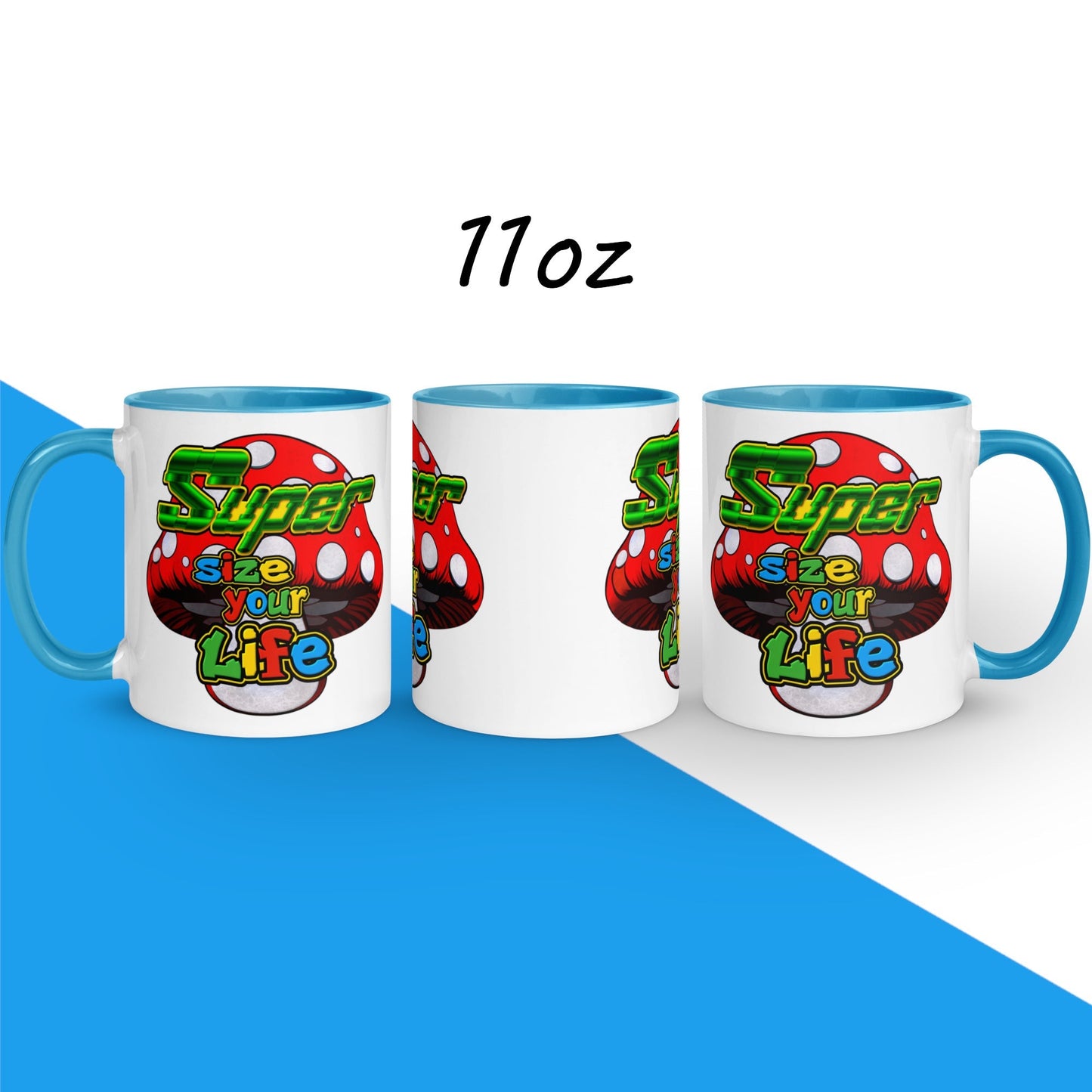 Coffee Mug Gaming Inspired Mushroom Cup ArcZeal Designs