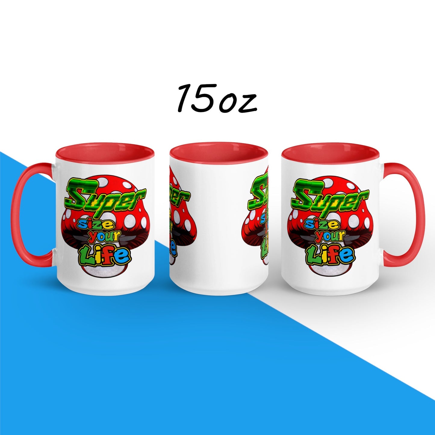 Coffee Mug Gaming Inspired Mushroom Cup ArcZeal Designs