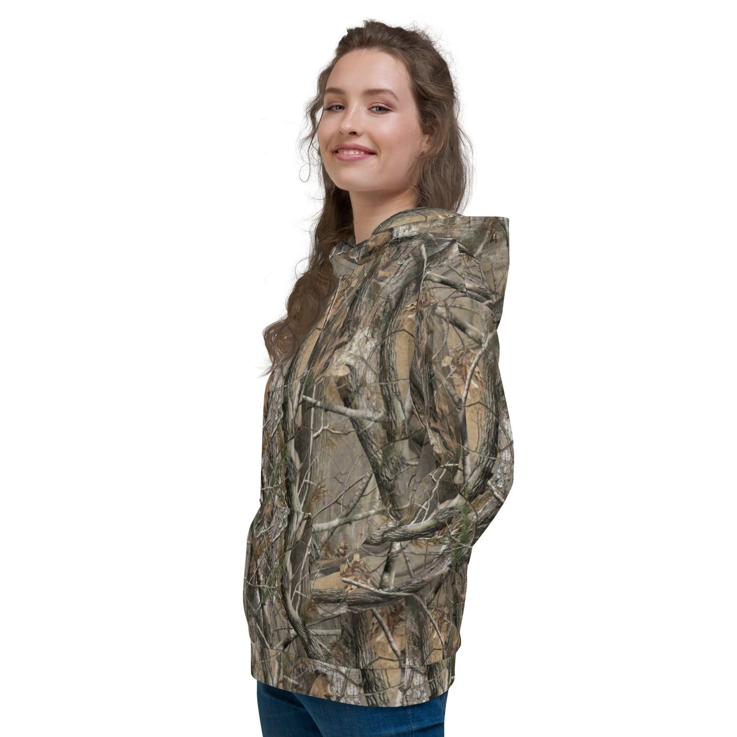 Light Wooded Camouflage Hoodie ArcZeal Designs