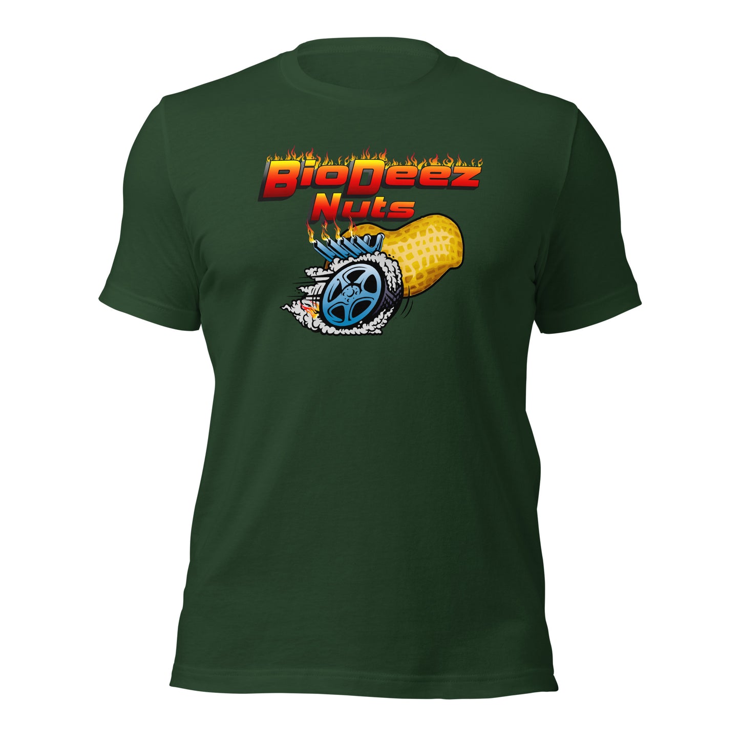 unisex-staple-t-shirt-forest-green-front-arczeal-designs