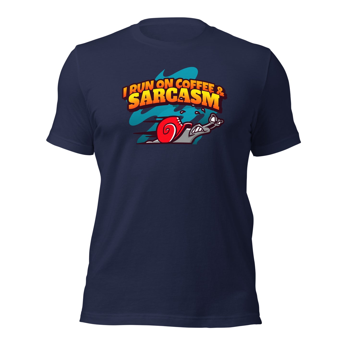 funny-coffee-and-sarcasm-navy-tee-shirt-arczeal-designs