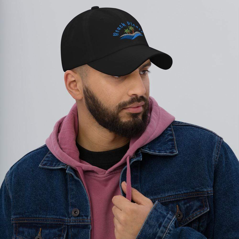 Beach Please Embroidered Dad hat ArcZeal Designs