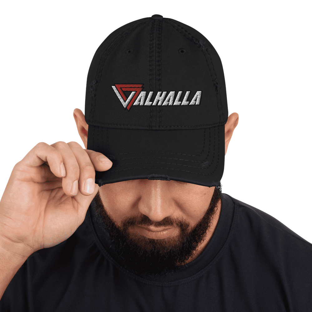 Dad Hat Embroidered Valknut Valhalla Viking Symbol ArcZeal Designs