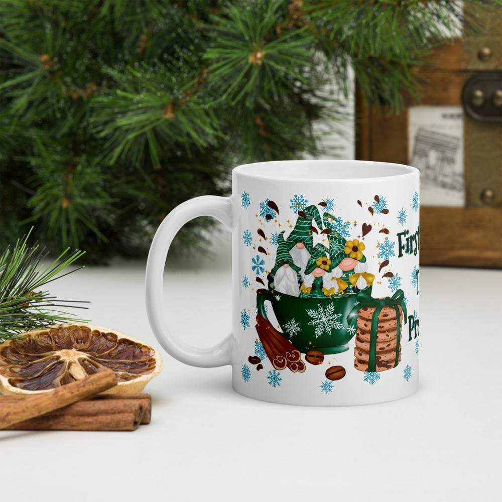 Coffee Mug Gnome Green ArcZeal Designs