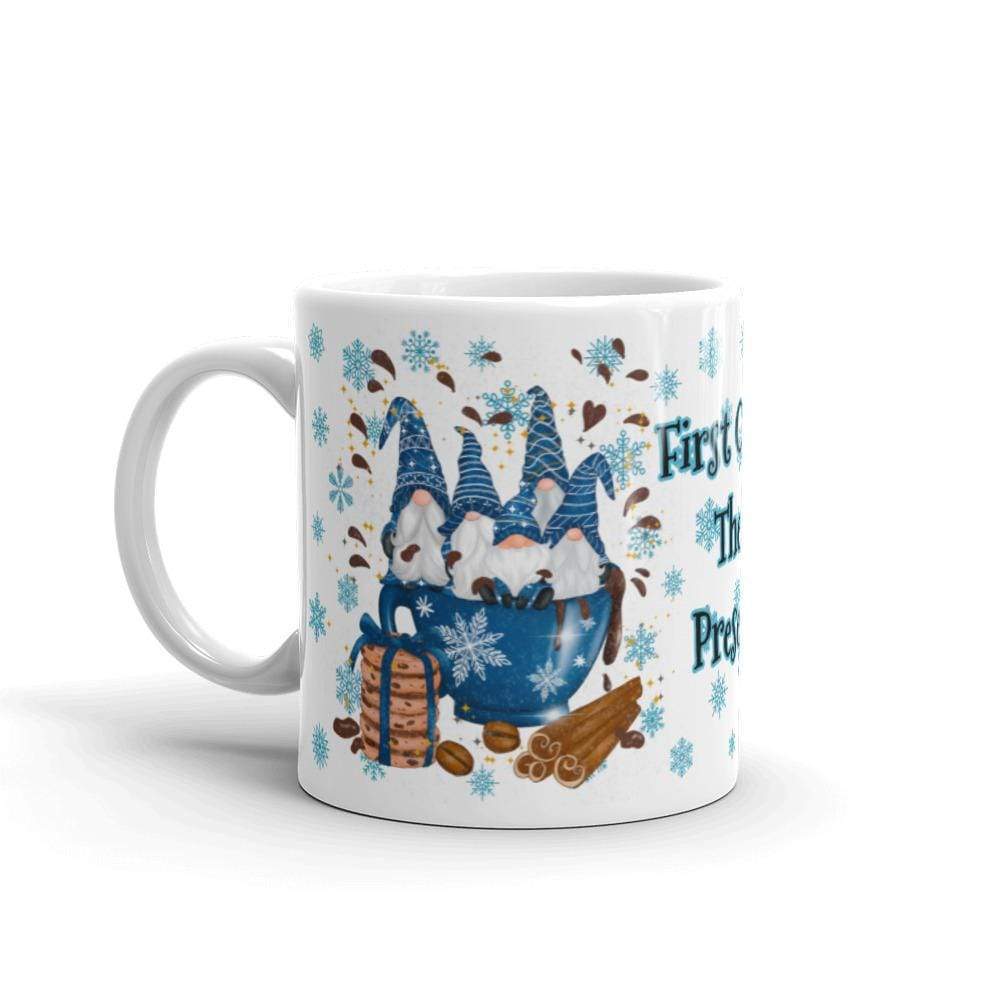 Gnome Coffee Mug Blue 11oz and 15oz ArcZeal Designs