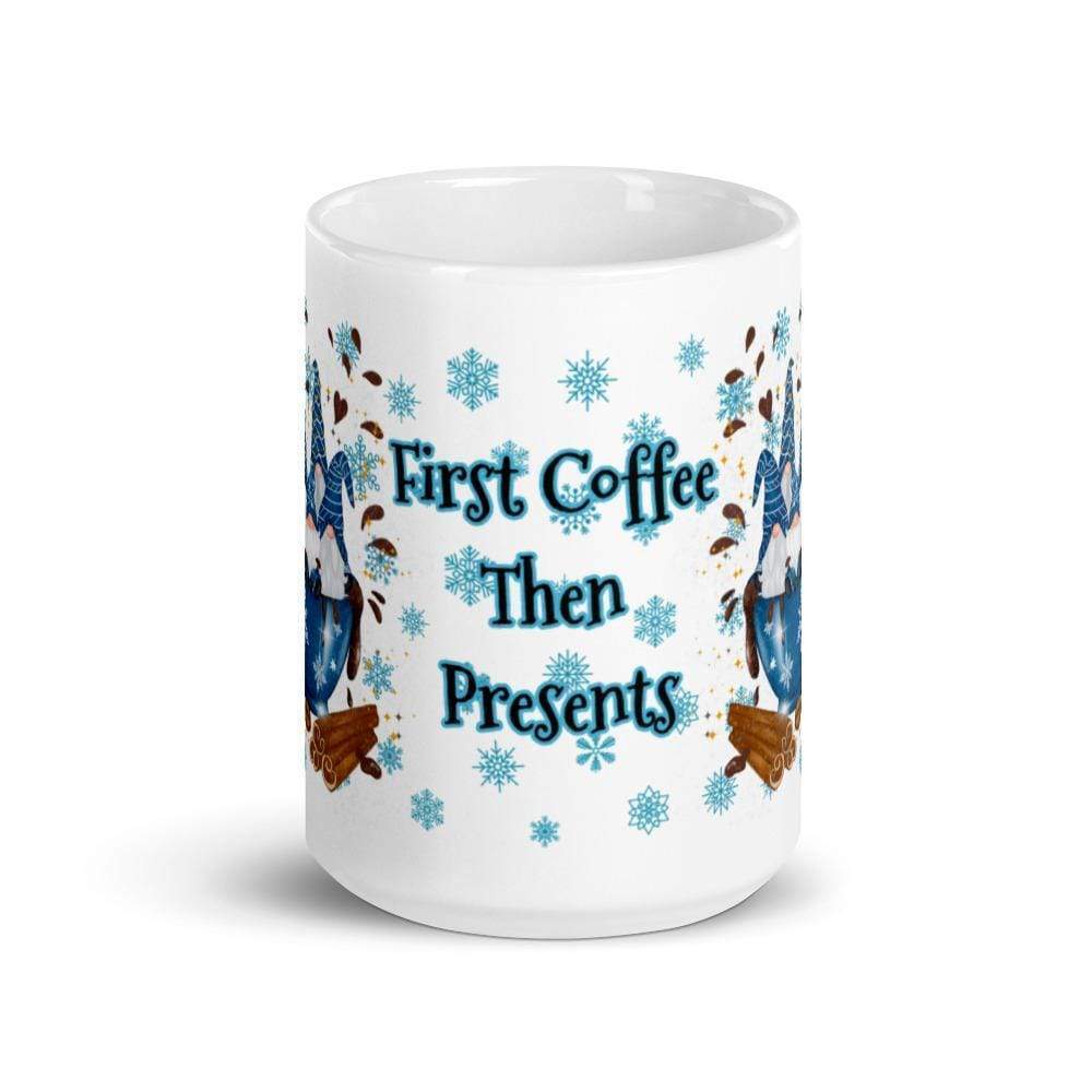 Gnome Coffee Mug Blue 11oz and 15oz ArcZeal Designs