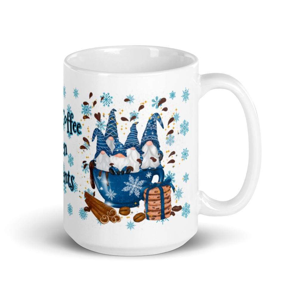 Coffee Mug Gnome Blue ArcZeal Designs