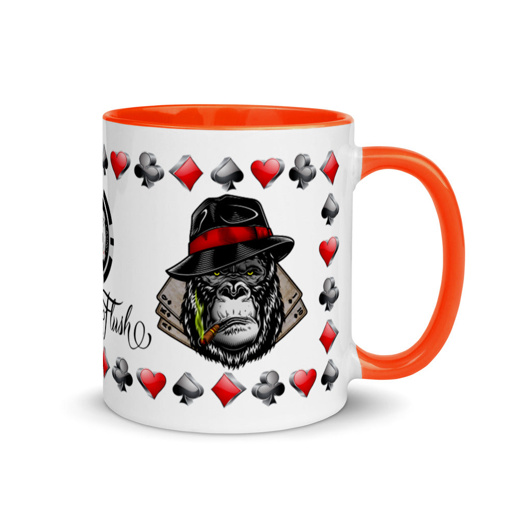 Coffee Mug Royal Flush Poker Hand Spades - ArcZeal Designs
