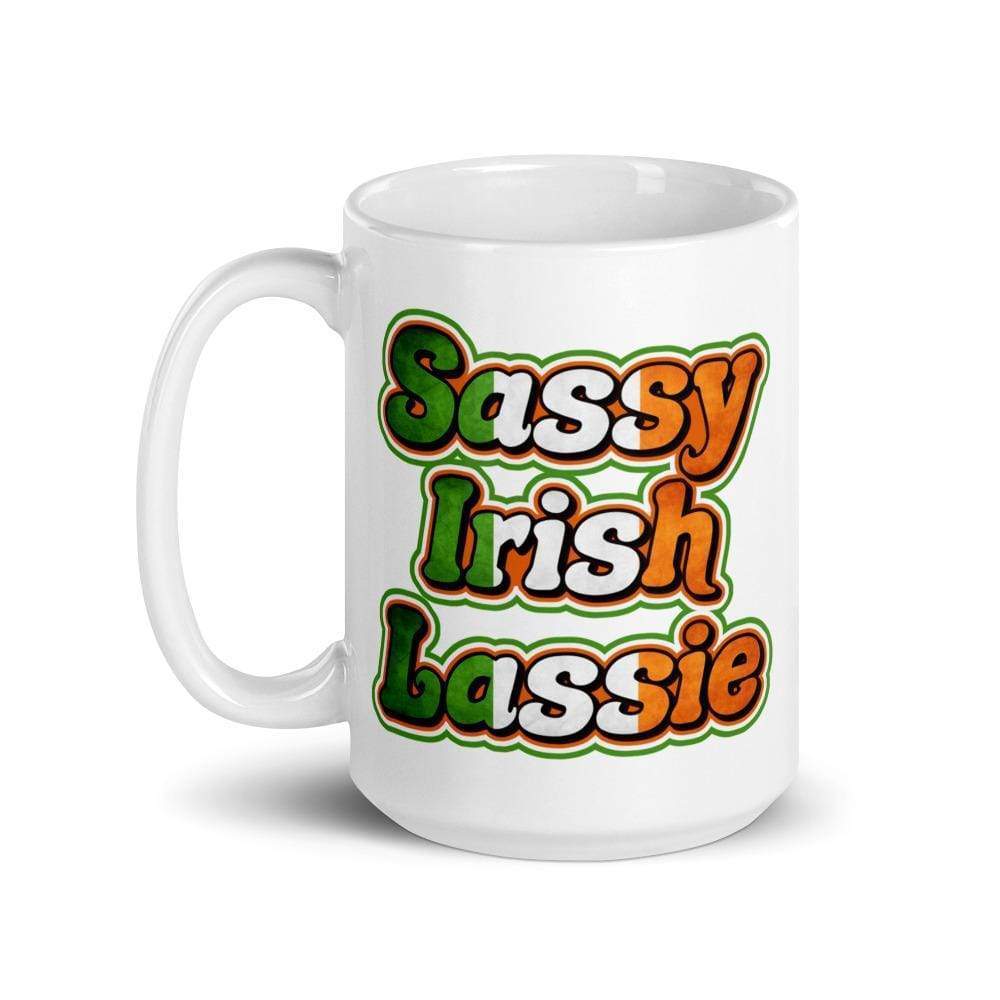 Sassy Irish Lassie Coffee Mug ArcZeal Designs