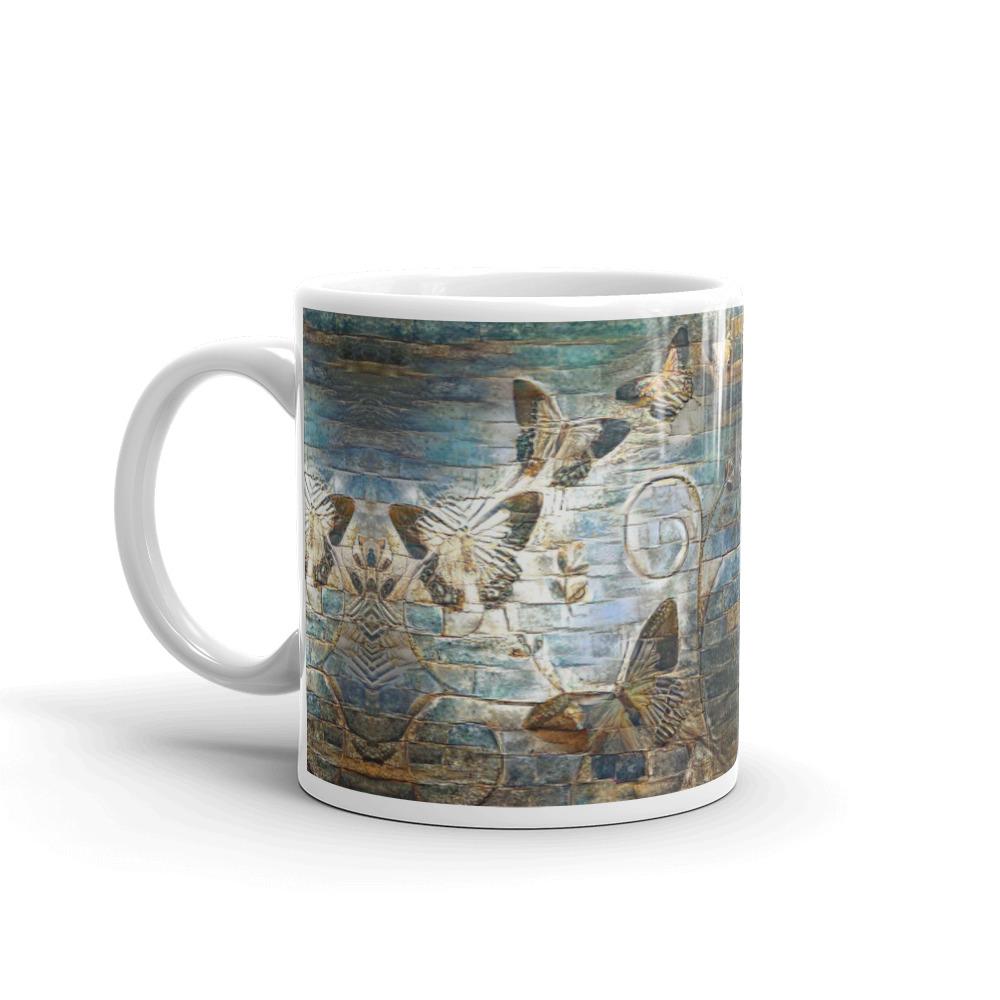 Stone Butterfly Mug ArcZeal Designs