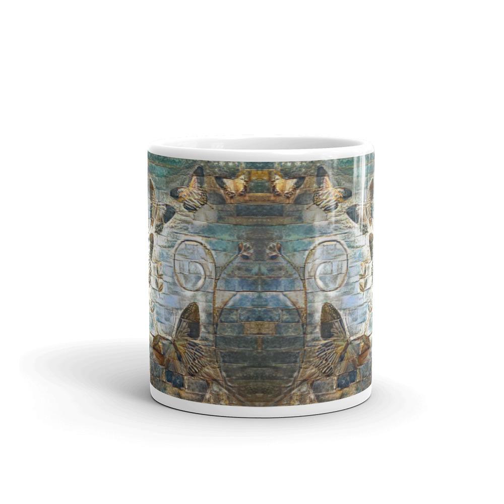 Stone Butterfly Mug ArcZeal Designs