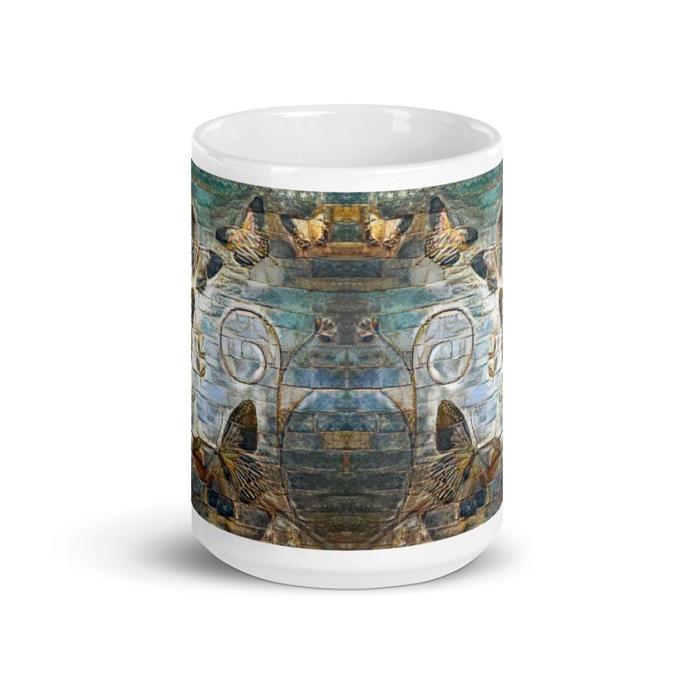 Stone Butterfly Mug ArcZeal Designs