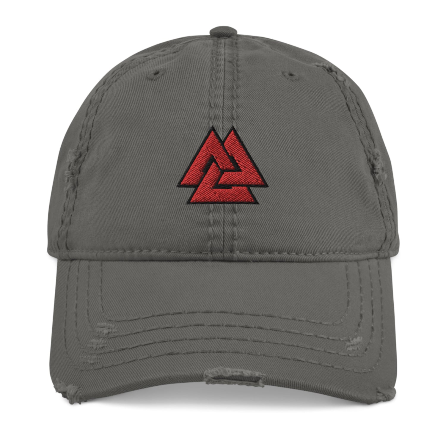 trucker-hat-pigment-dyed-cap-black-stone-front-arczeal-designs