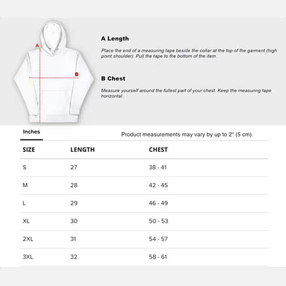 Arczeal-Designs-Hoodie-size-chart