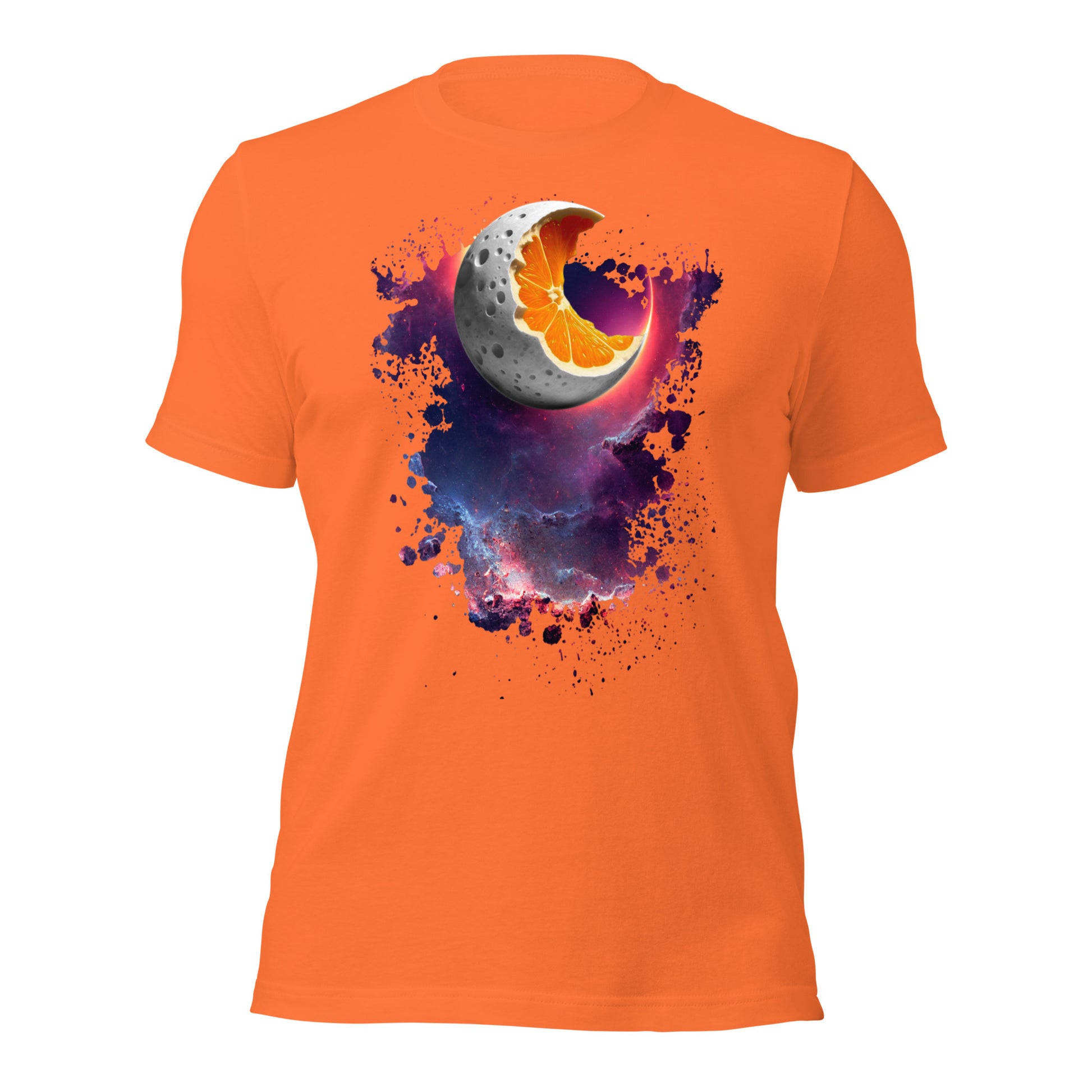 Lunar Moon & Orange Fusion T-Shirt ArcZeal Designs