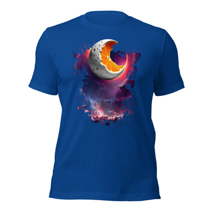  Lunar Moon & Orange Fusion T-Shirt ArcZeal Designs