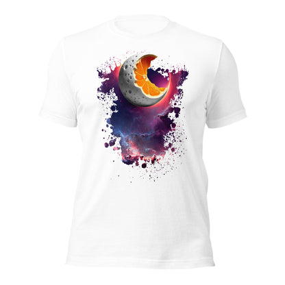 Lunar Moon & Orange Fusion T-Shirt ArcZeal Designs