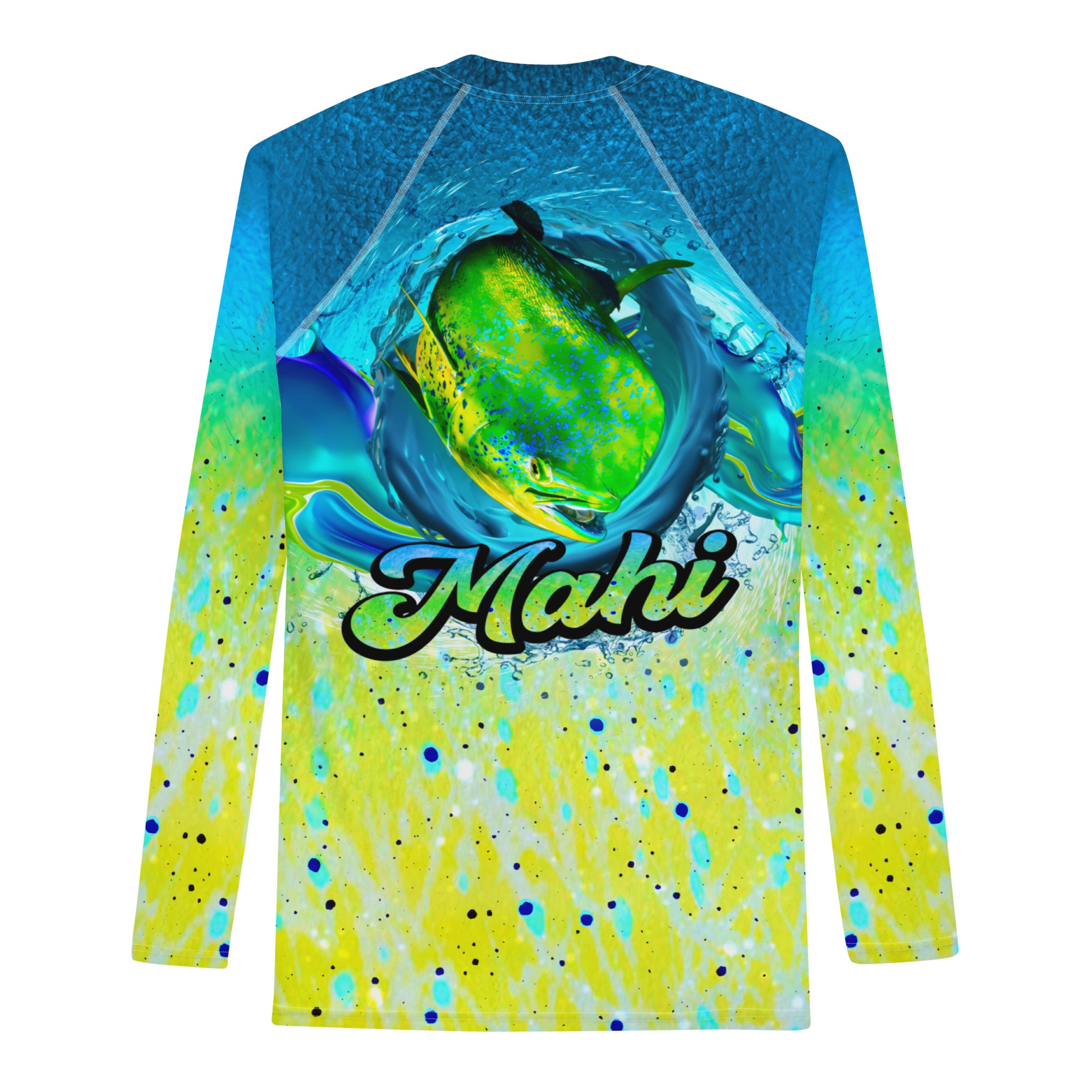  Men's Rash Guard | Mahi Mahi Print ArcZeal Designs