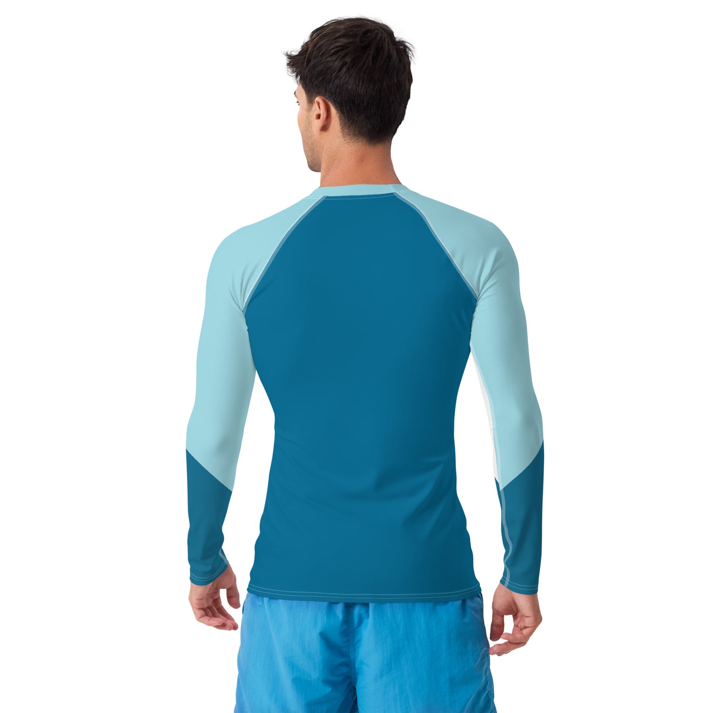 Men's Rash Guard Florida Shark Fin ArcZeal Designs