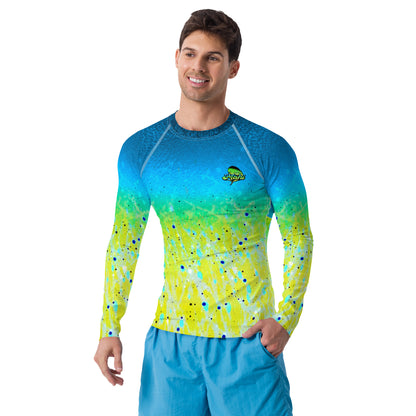  Men's Rash Guard | Mahi Mahi Print ArcZeal Designs