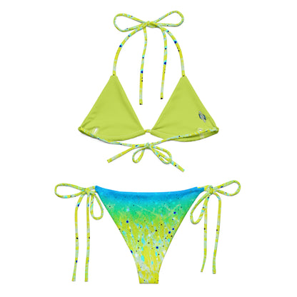  String Bikini | Mahi Mahi Blue ArcZeal Designs