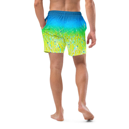 Men's Swim Trunks | Mahi Mahi Print ArcZeal Designs