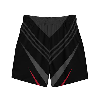 Men's swim trunks | Black Lines & Aesthetics ArcZeal Designs