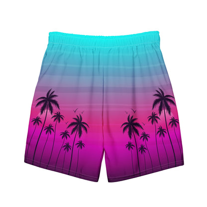 Men's Swim Trunks | Palm Trees Sunset ArcZeal Designs