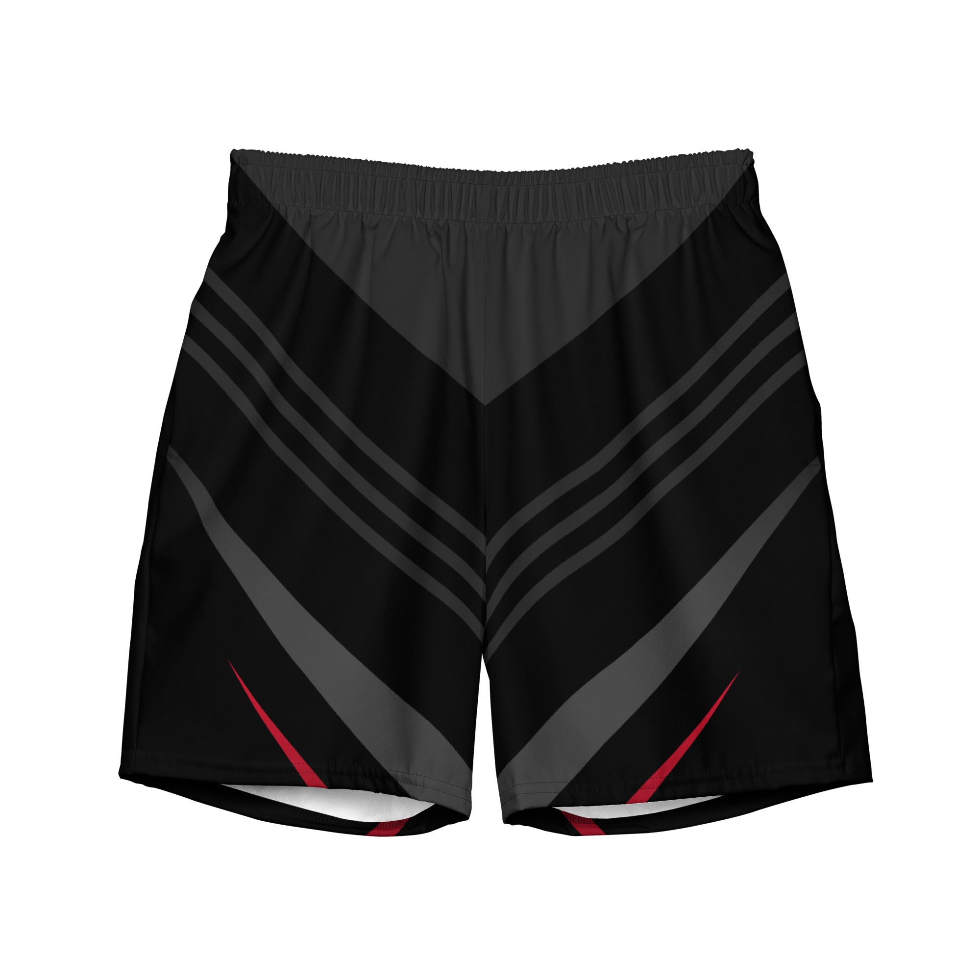 Men's swim trunks | Black Lines & Aesthetics – ArcZeal Designs