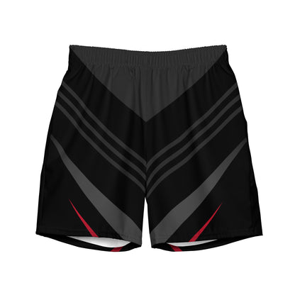  Men's swim trunks | Black Lines & Aesthetics ArcZeal Designs