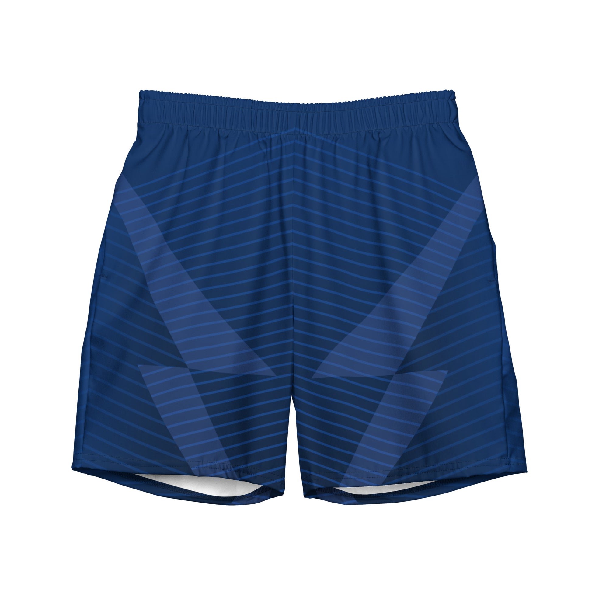  Men's swim trunks | Blue Lines & Aesthetics ArcZeal Designs