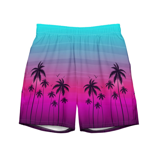  Men's Swim Trunks | Palm Trees Sunset ArcZeal Designs