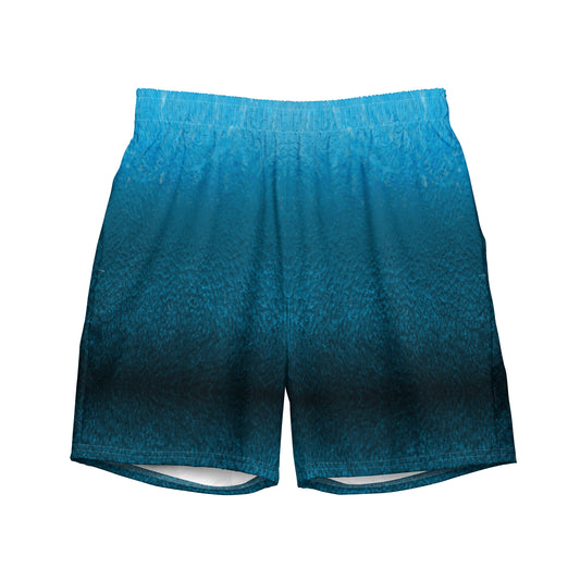  Men's swim trunks | Blue Mahi Mahi Print ArcZeal Designs