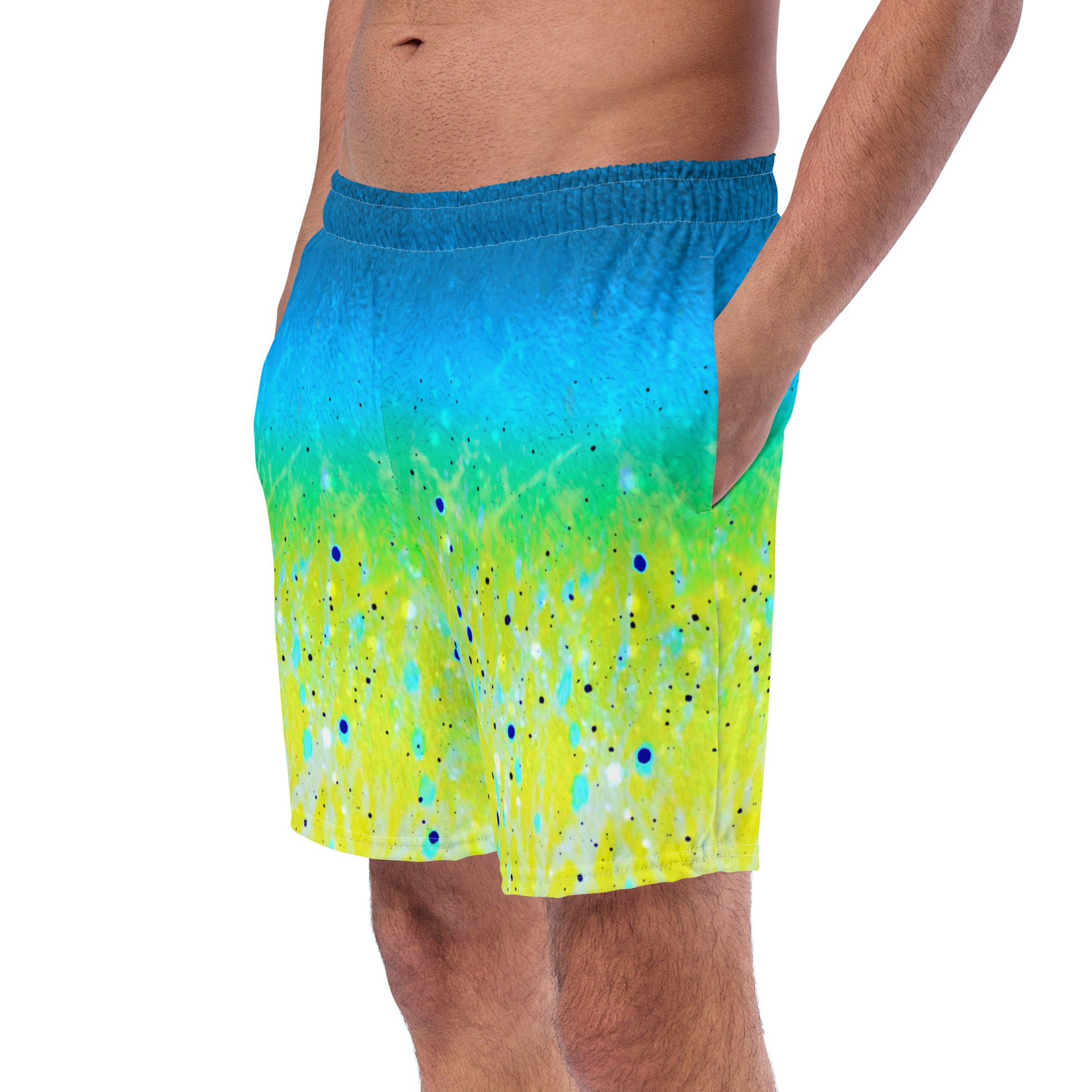 Men's Swim Trunks | Mahi Mahi Print ArcZeal Designs