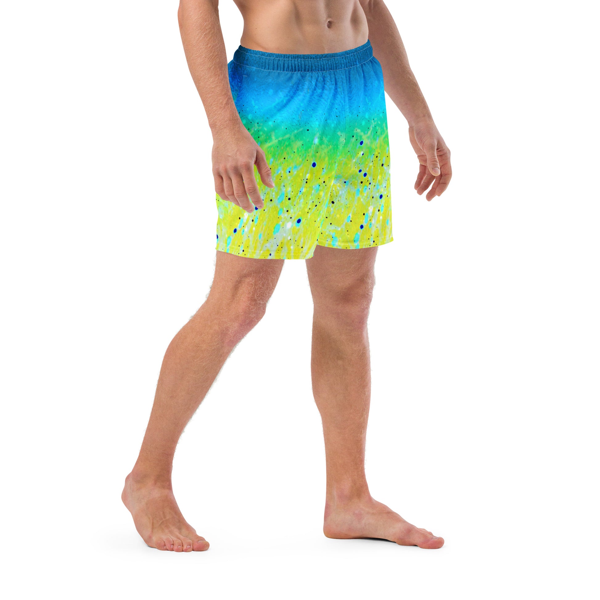  Men's Swim Trunks | Mahi Mahi Print ArcZeal Designs