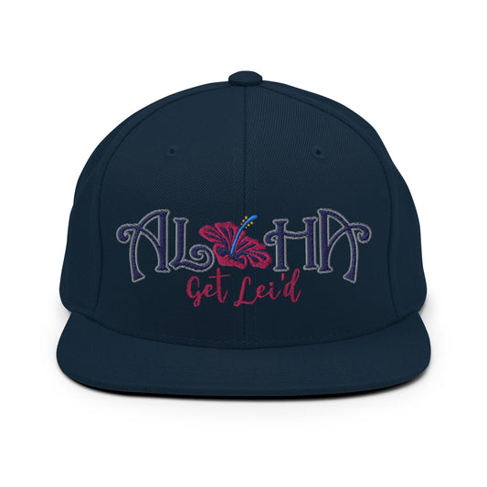  Snapback Hat | Aloha Get Lei'd ArcZeal Designs