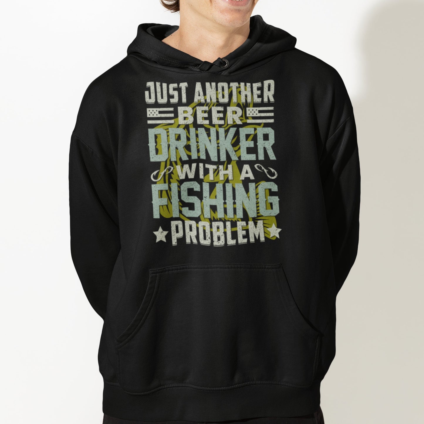  Fishing Hoodie Funny Fisherman Hooded Sweatshirt ArcZeal Designs