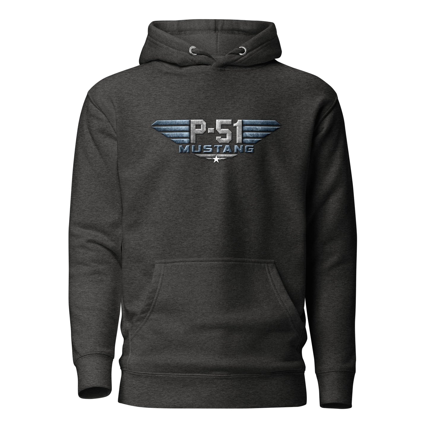 P-51-mustang-aircraft-unisex-graphic-hoodie-heather-grey-arczeal-designs
