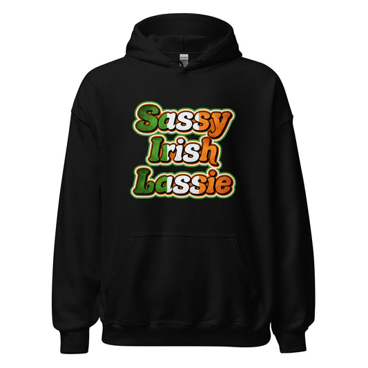 Sassy Irish Lassie Hoodie - ArcZeal Designs