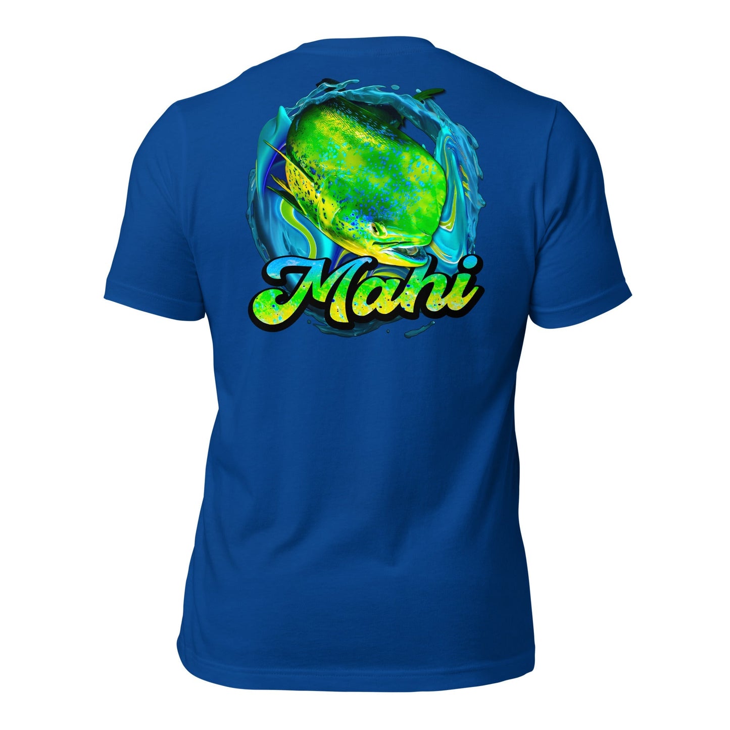  Shirt Mahi Fishing Short Sleeve Graphic Tee ArcZeal Designs