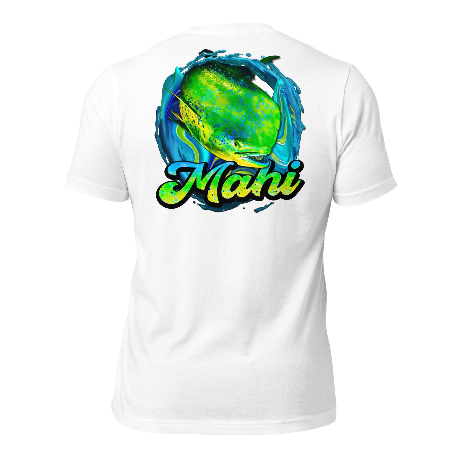 Shirt Mahi Mahi Fishing Short Sleeve Graphic Tee - ArcZeal Designs