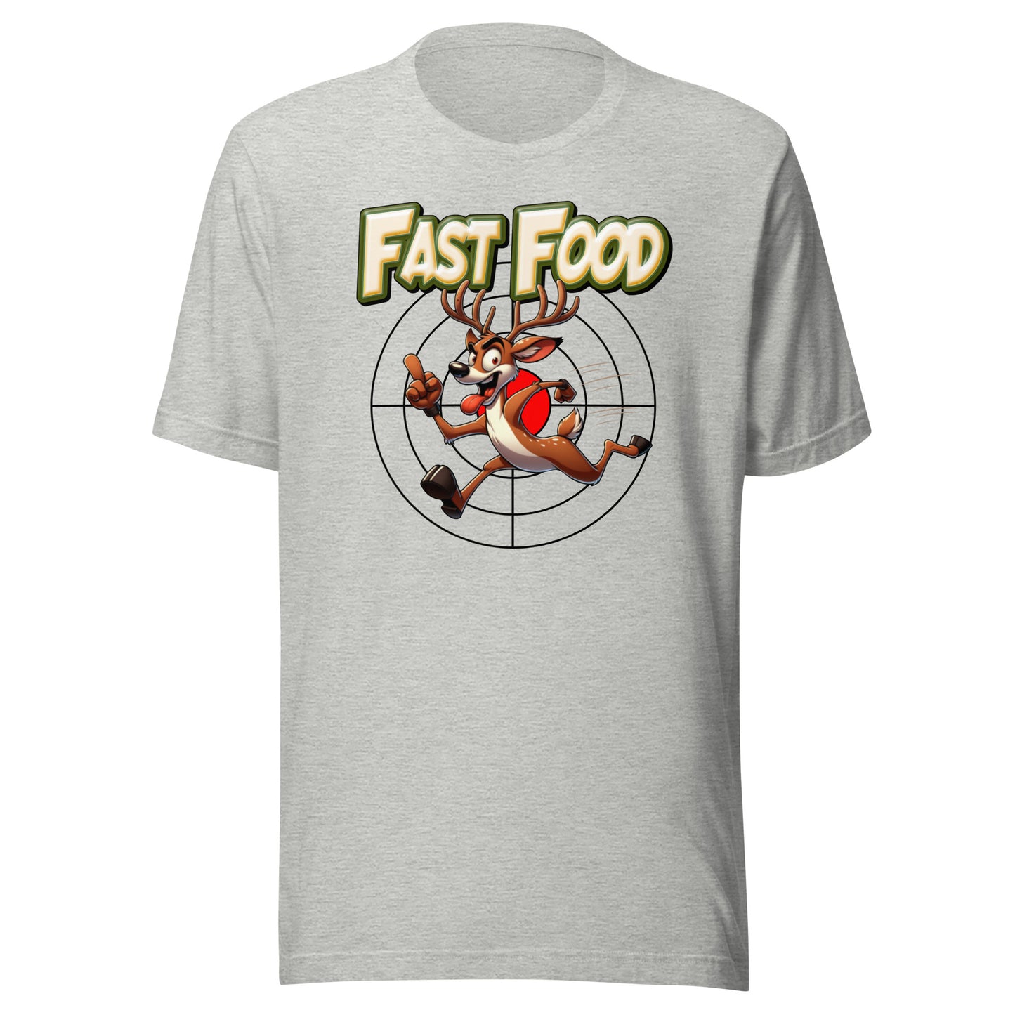 Fast Food Deer Short Sleeve Hunting T-Shirt
