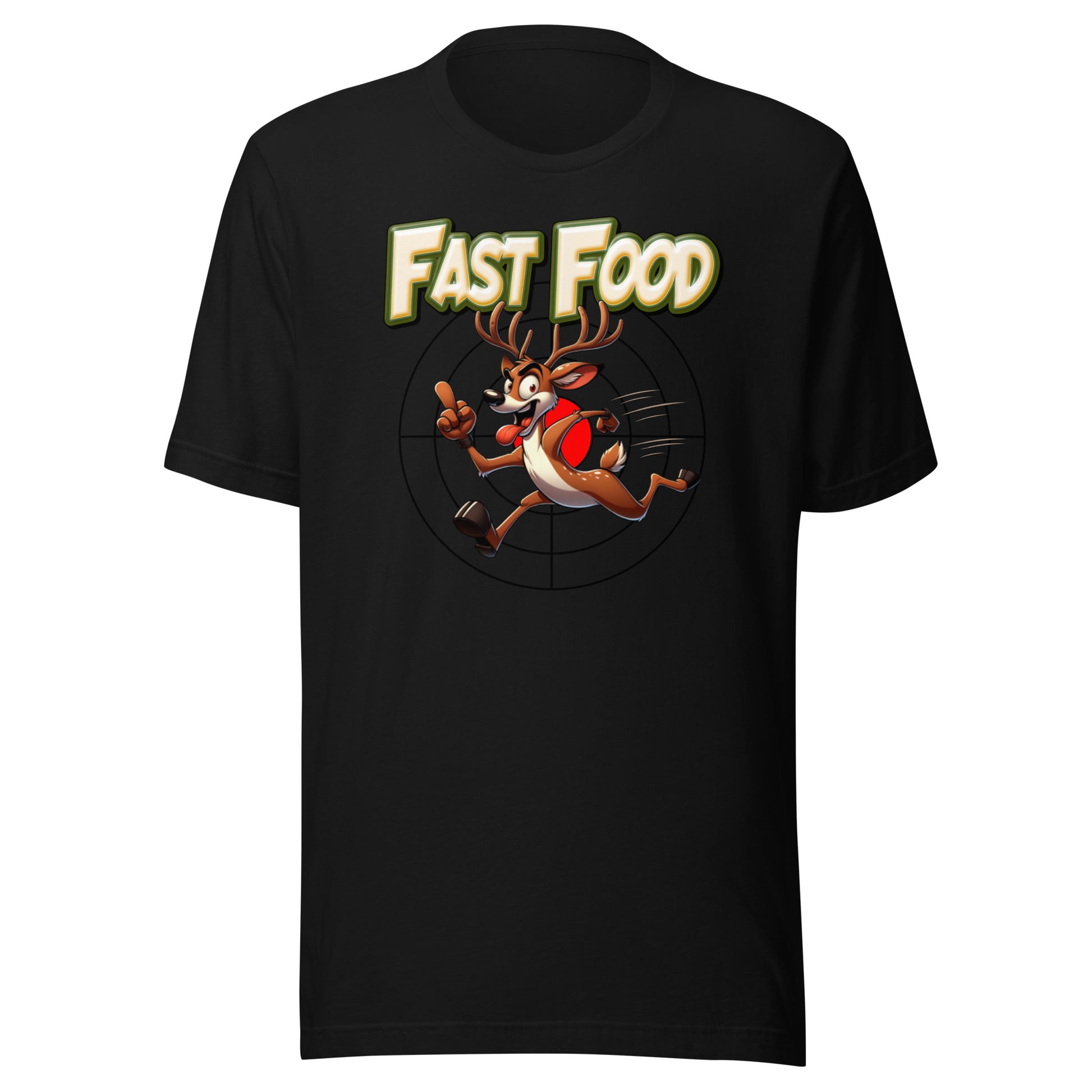 Fast Food Deer T-Shirt Unisex Hunting Tee ArcZeal Designs