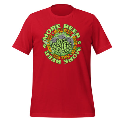 St-Patrick's-Day-More-Beer-graphic-t-shirt-red-arczeal-designs