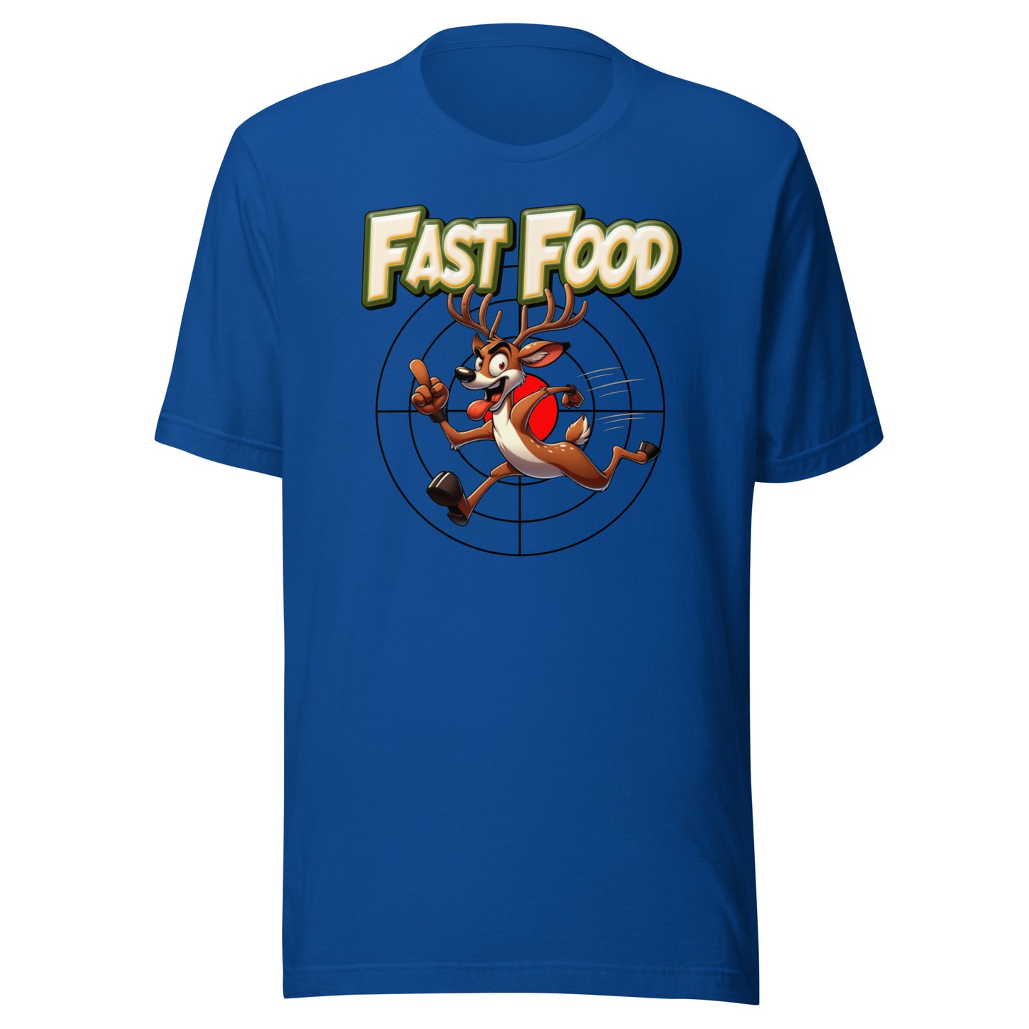  Fast Food Deer T-Shirt Unisex Hunting Tee ArcZeal Designs
