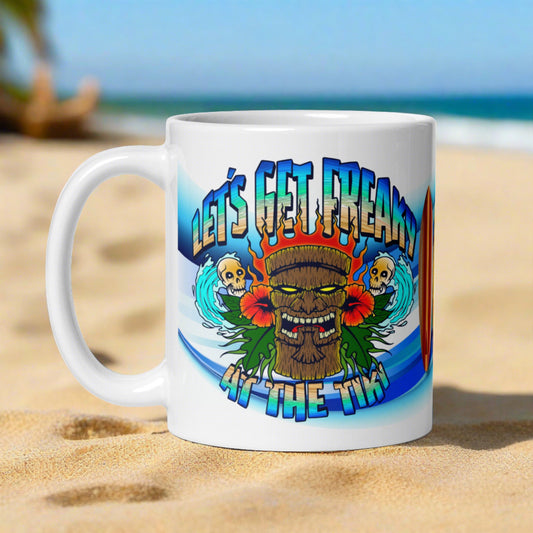 Coffee-Mug-Freaky-Tiki-Beach-Bound-ArcZeal-Designs-11-oz