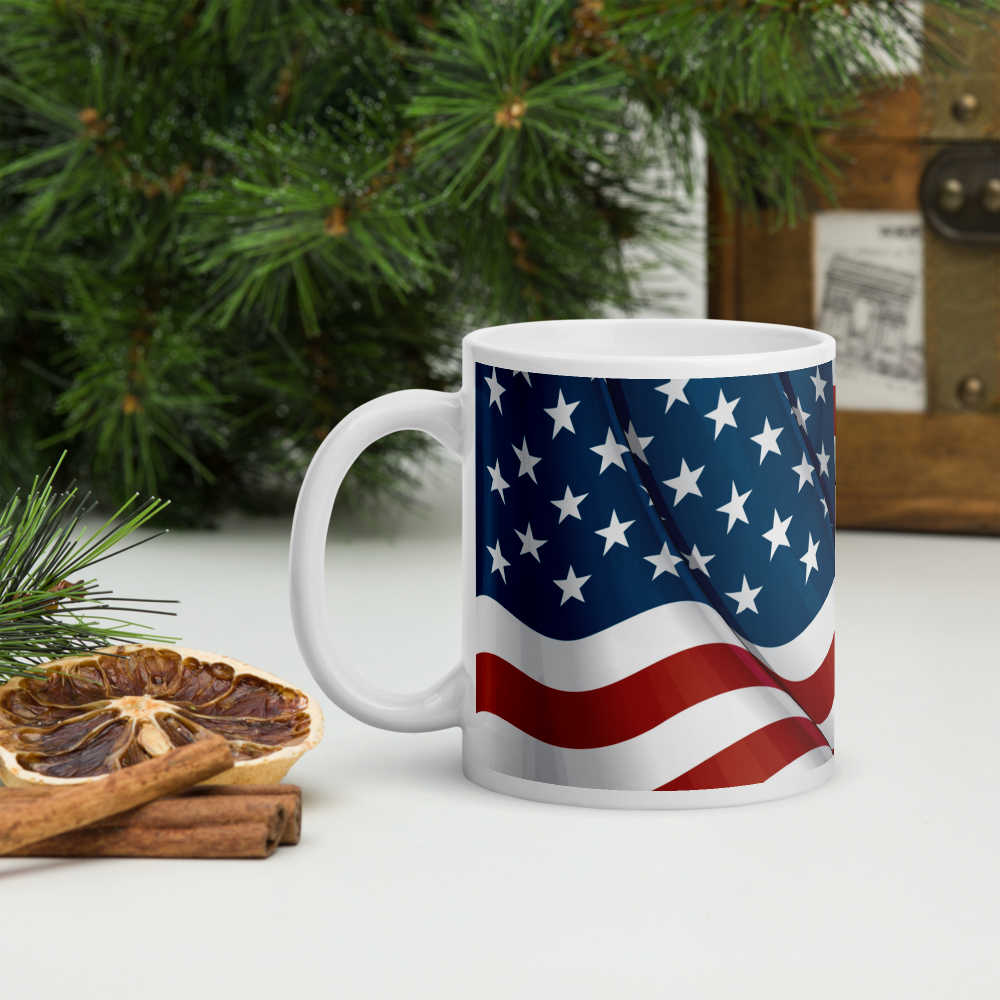  American Flag Coffee or Tea Mug ArcZeal Designs