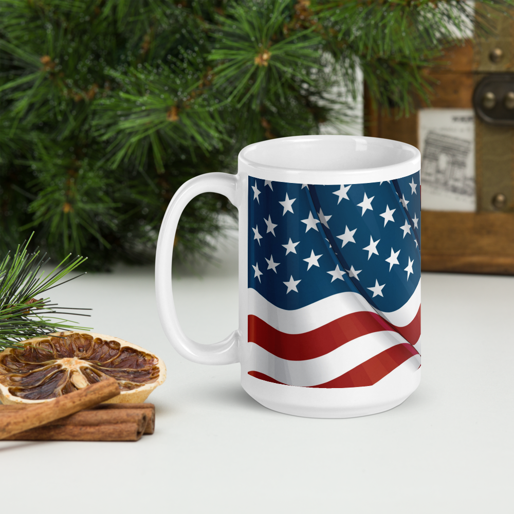  American Flag Coffee or Tea Mug ArcZeal Designs